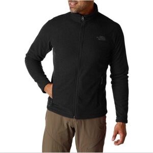 The North Face Men's Texture Cap Rock Full Zip Jacket Navy Blue XL